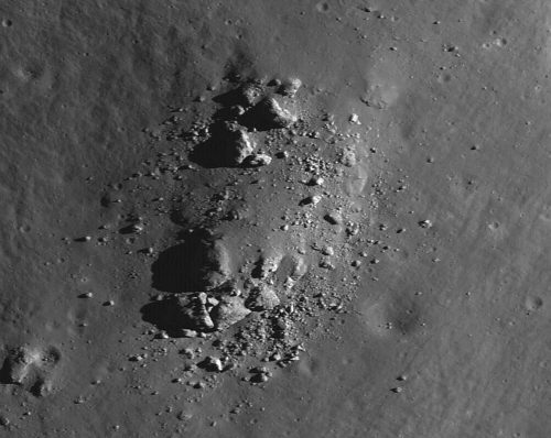 Cráter Bullialdus desde la vertical