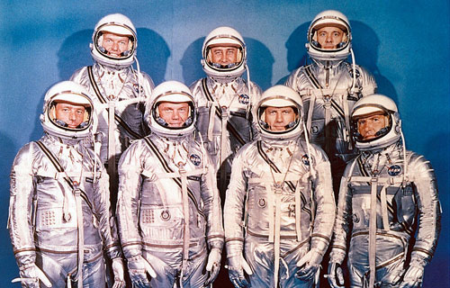 Los astronautas del Proyecto Mercury